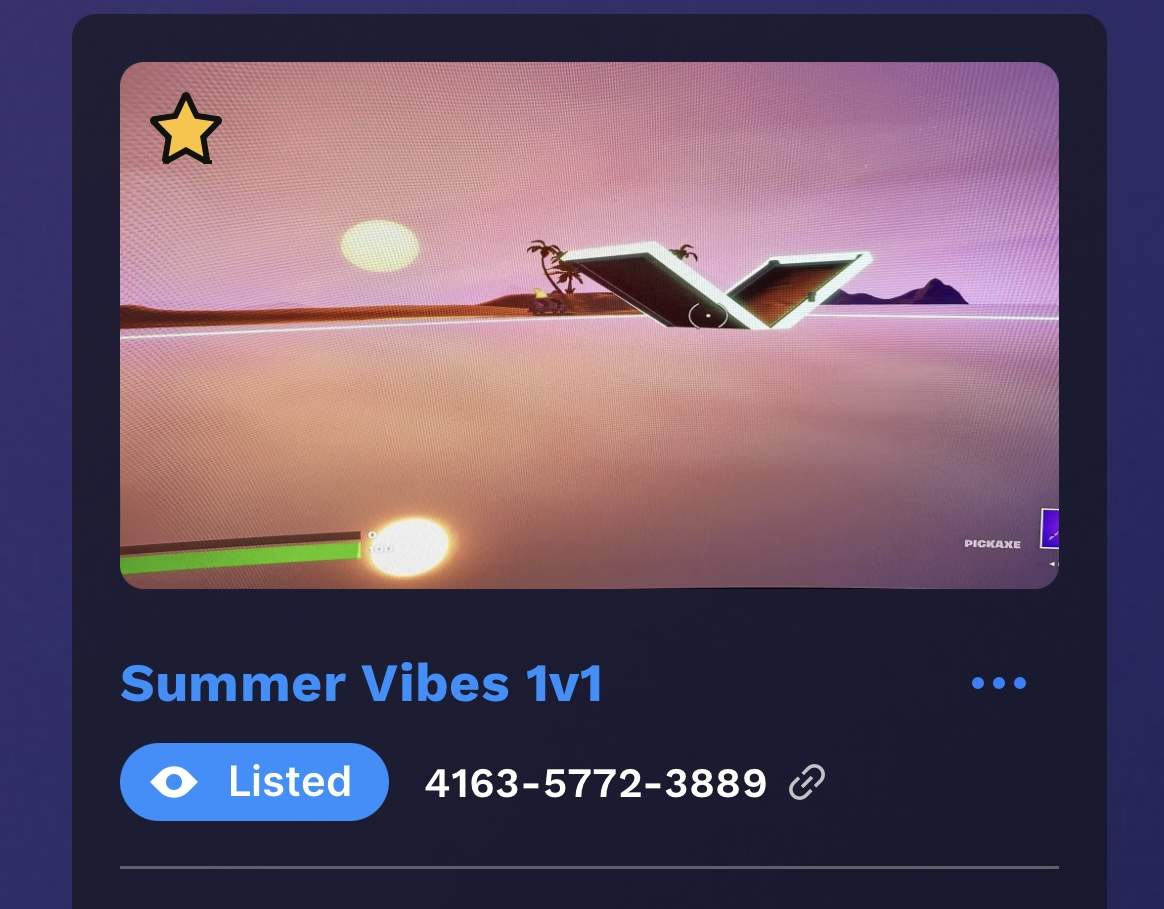 Summer Vibes 1v1