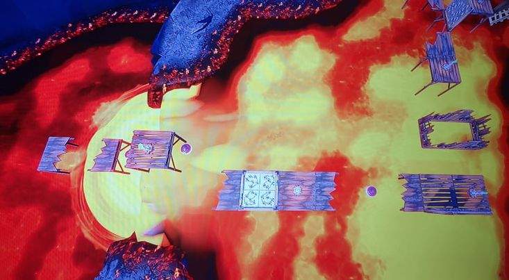 ESCAPE FROM THE VOLCANO DEATHRUN