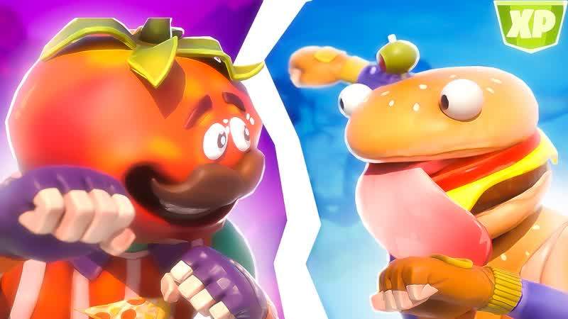 GO BRAWL: TOMATOS VS BURGERS