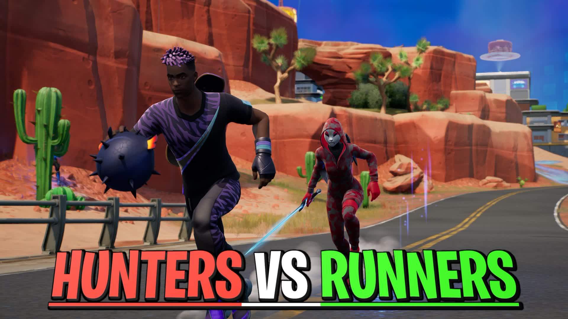 πͺHUNTERS VS. RUNNERSπββοΈ- LTM