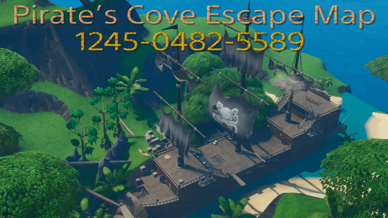 PIRATE’S COVE ESCAPE MAP
