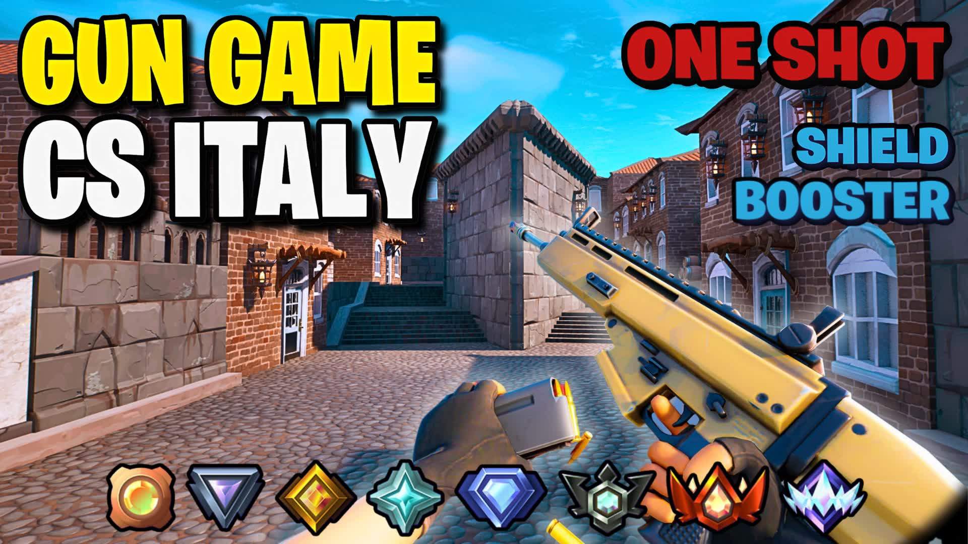 ⭐CS ITALY 🔫 FPS GUN GAME 🎯 ONE SHOT 💥