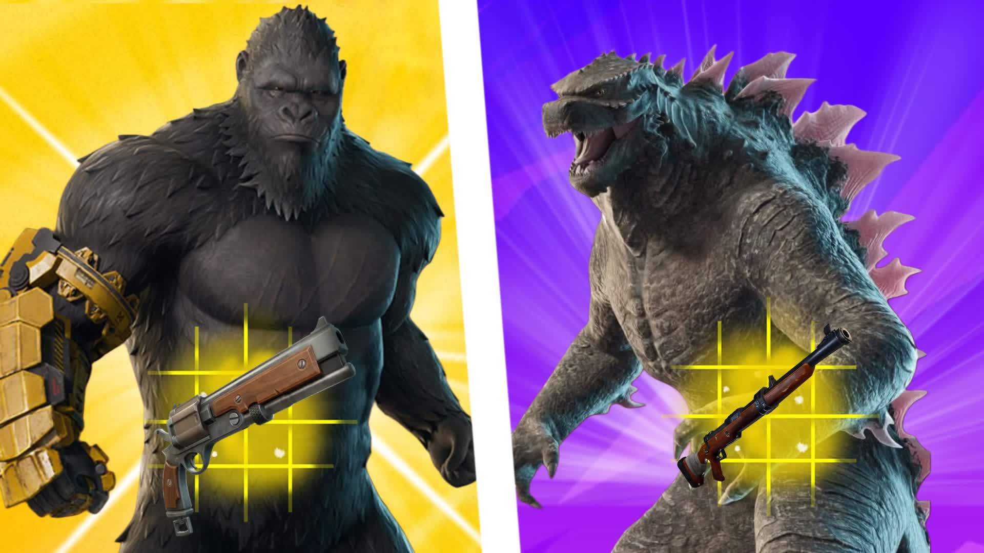 GODZILLA VS KONG🏆 Mammoth🎯 ONE SHOT