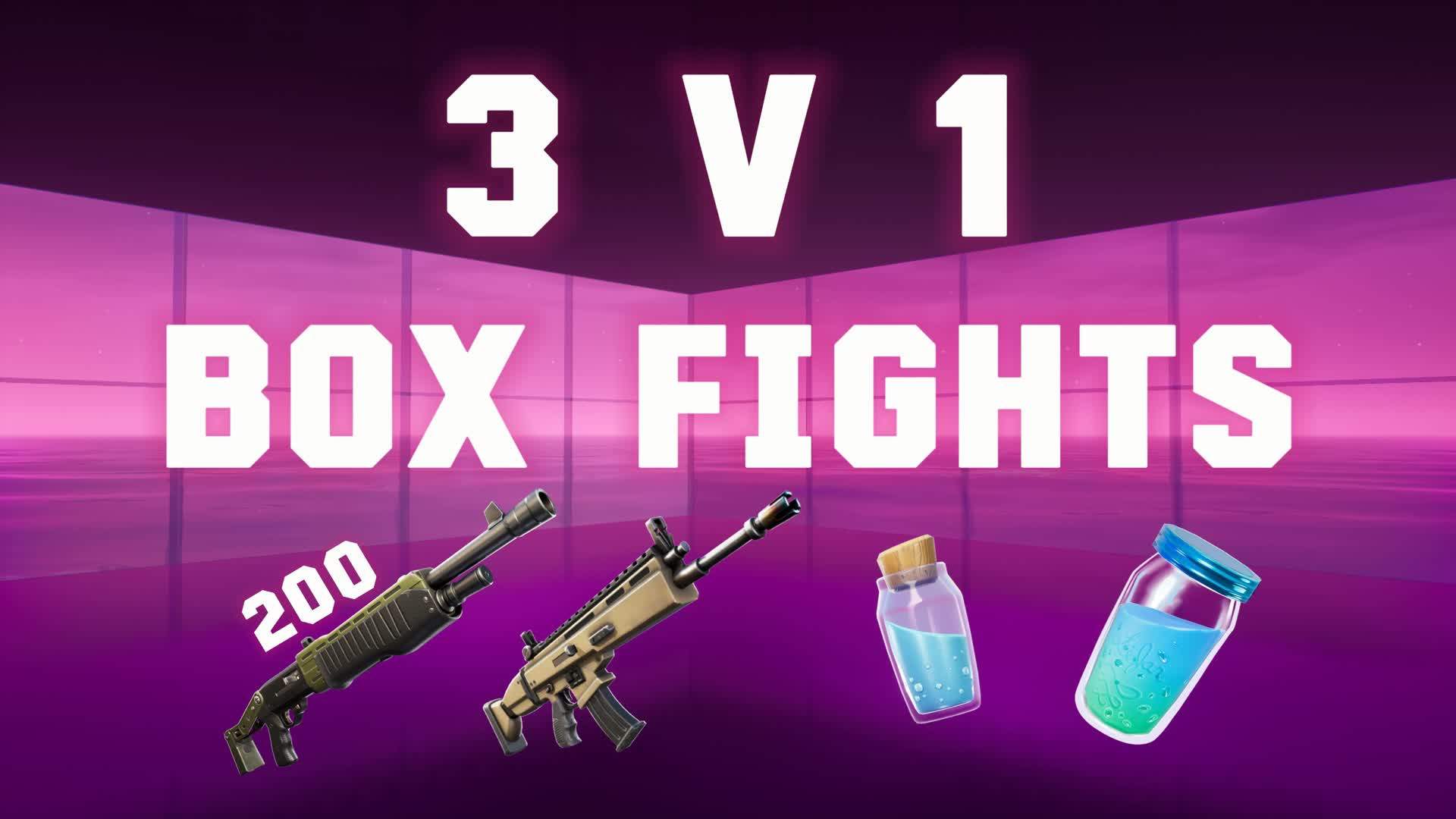 MEGA BOX FIGHT 3V1