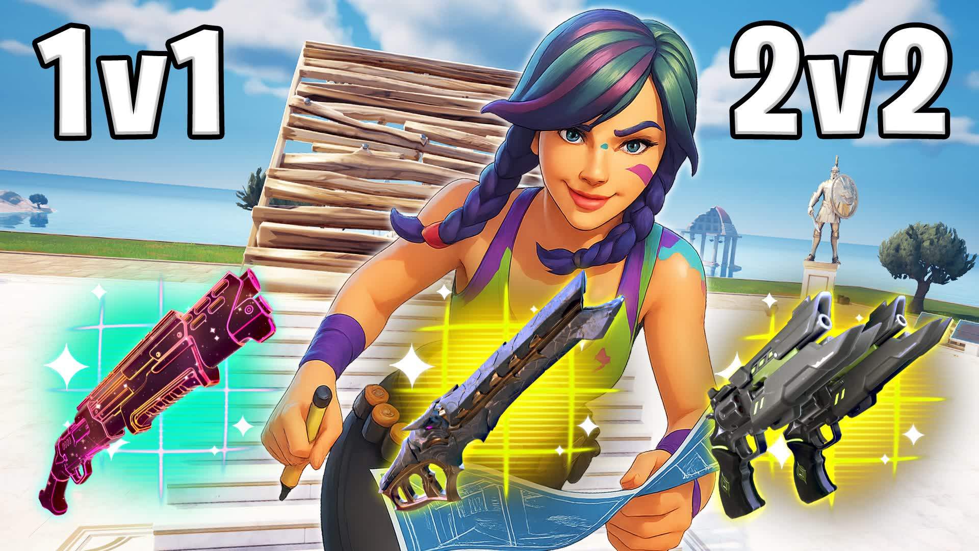 1v1 / 2v2 BUILD FIGHT PRO [EVERY GUN] 🎯