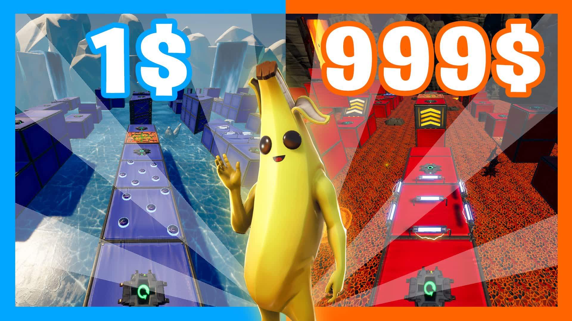 🔥400 LEVEL DEATHRUN 🌍 4 WORLDS