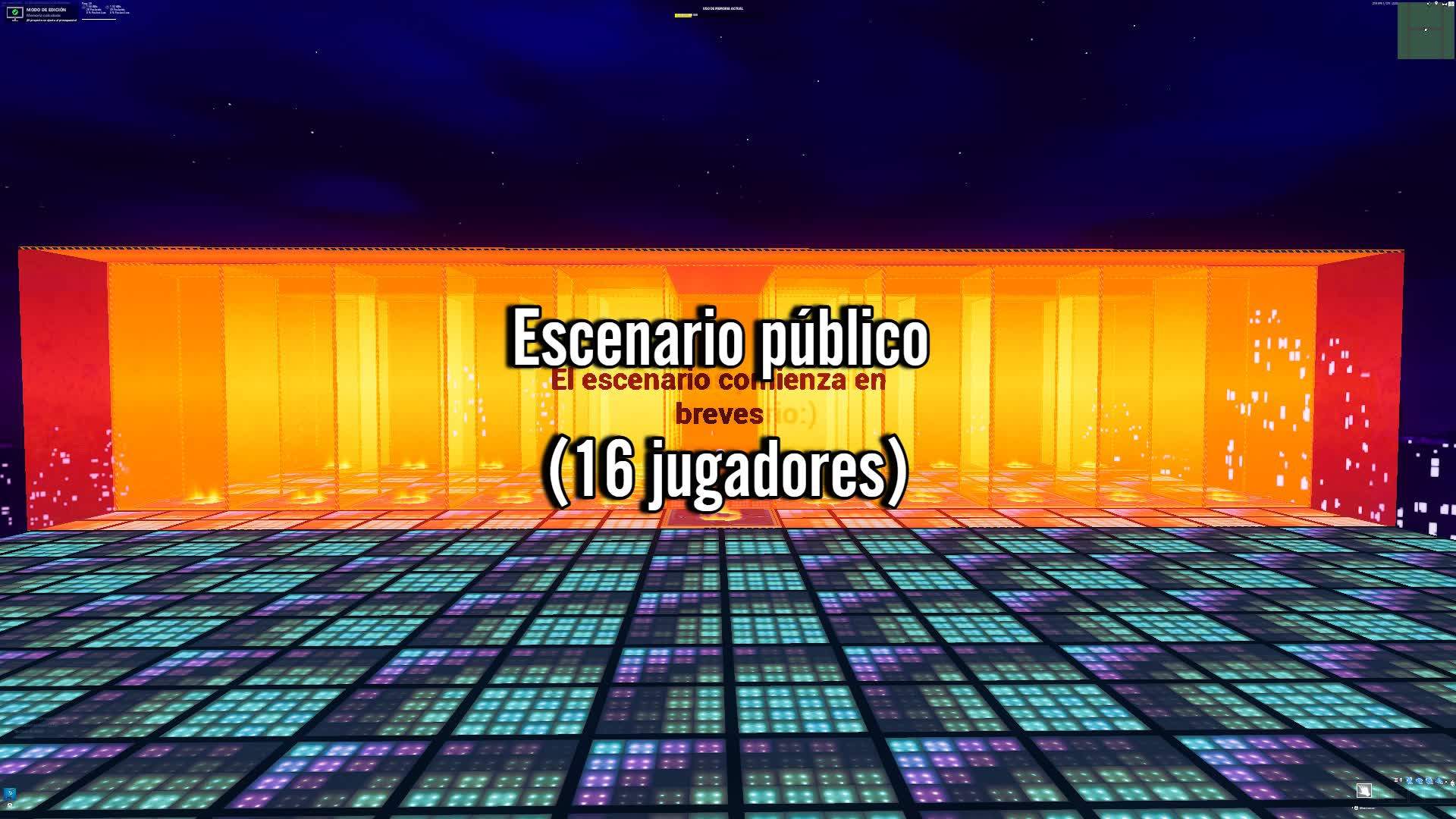 Escenario público 16 jugadores v 2.0.1