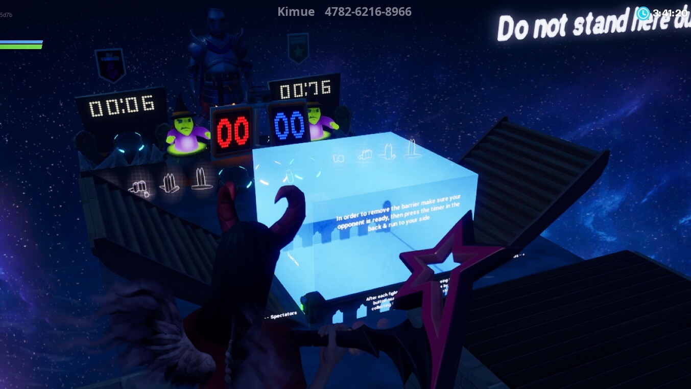 HALLOWEEN + GALAXY 1V1 MAP