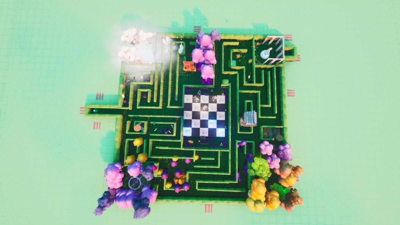 ALICE IN WONDERLAND HIDE & SEEK MAZE