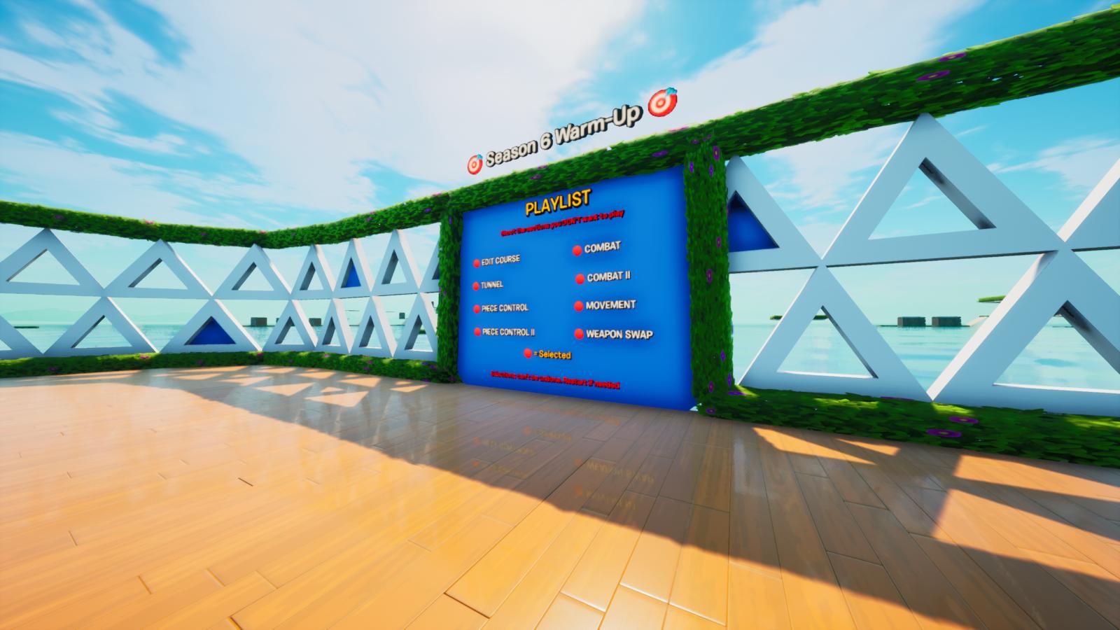 🎯 SEASON 6 WARM-UP