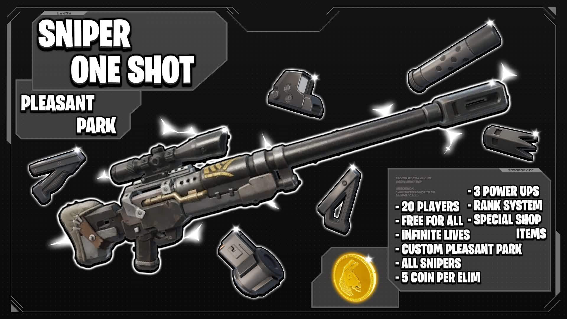 🎯SNIPER ONE SHOT💥PLEASANT PARK🏆