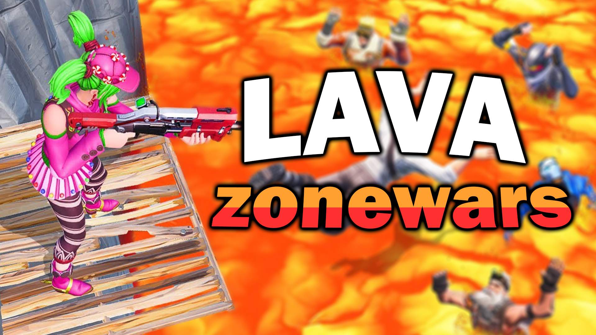 🔥LAVA ZONE WARS SOLO🔥