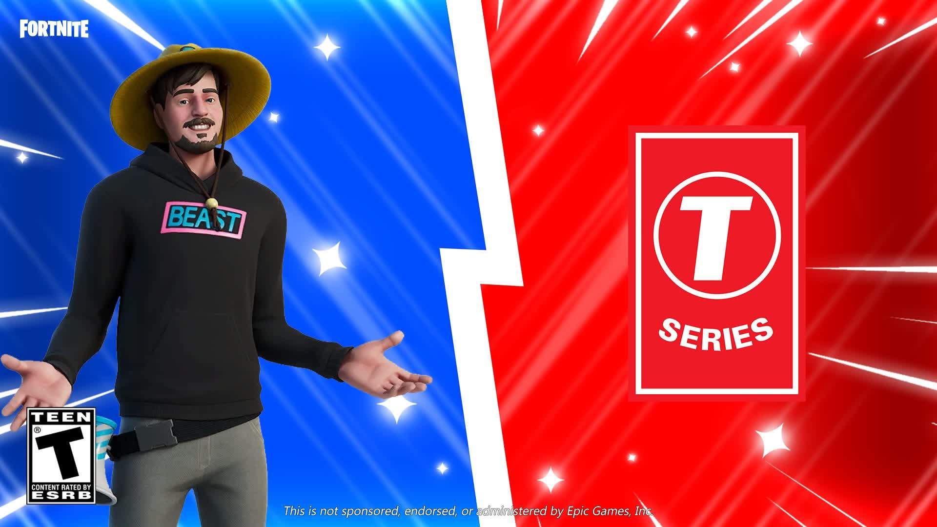 💵 MrBeast VS T-Series 🔴