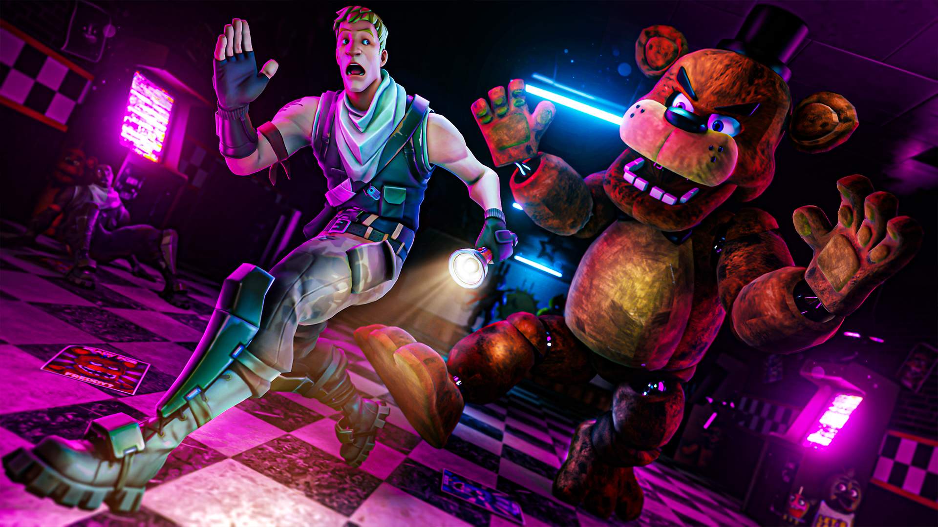 ESCAPE FREDDY 🐻 (FNAF Survival)