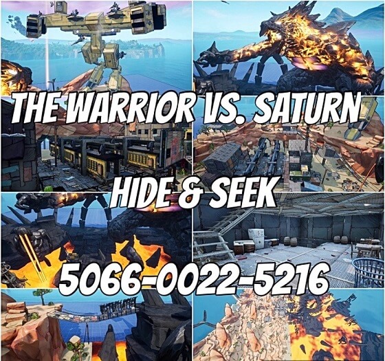 THE WARRIOR VS. SATURN- HIDE AND SEEK