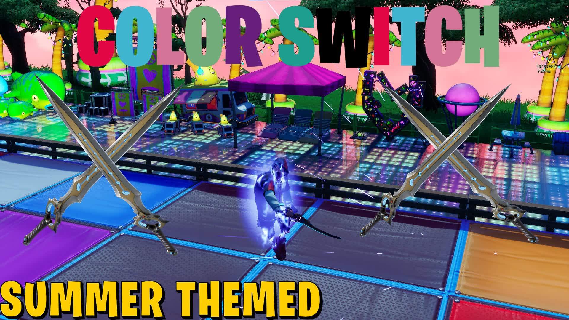 MELEE COLORSWITCH+MINIGAME-SUMMER THEMED