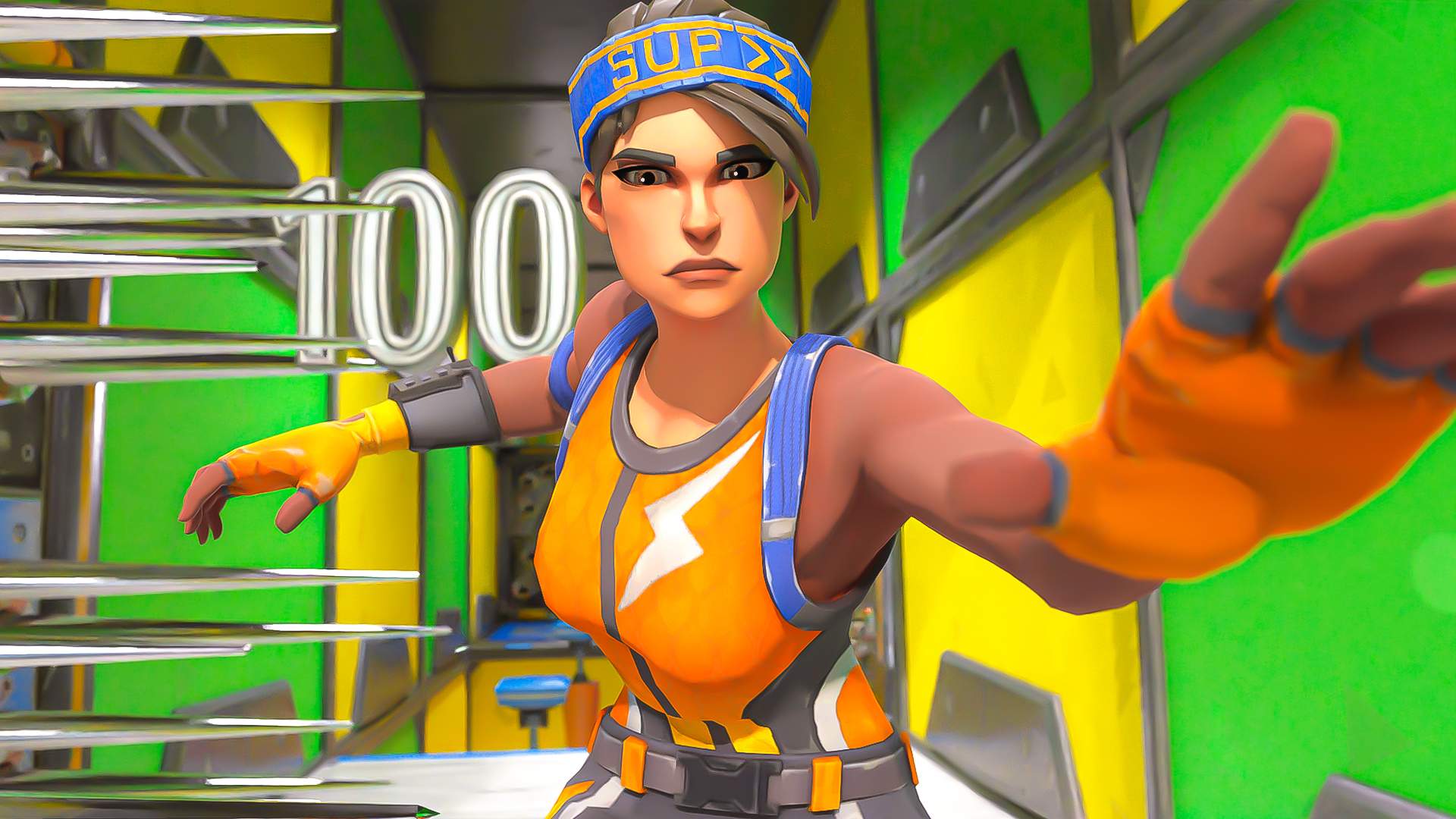 +100 LEVELS DEATHRUN -  GREEN & YELLOW