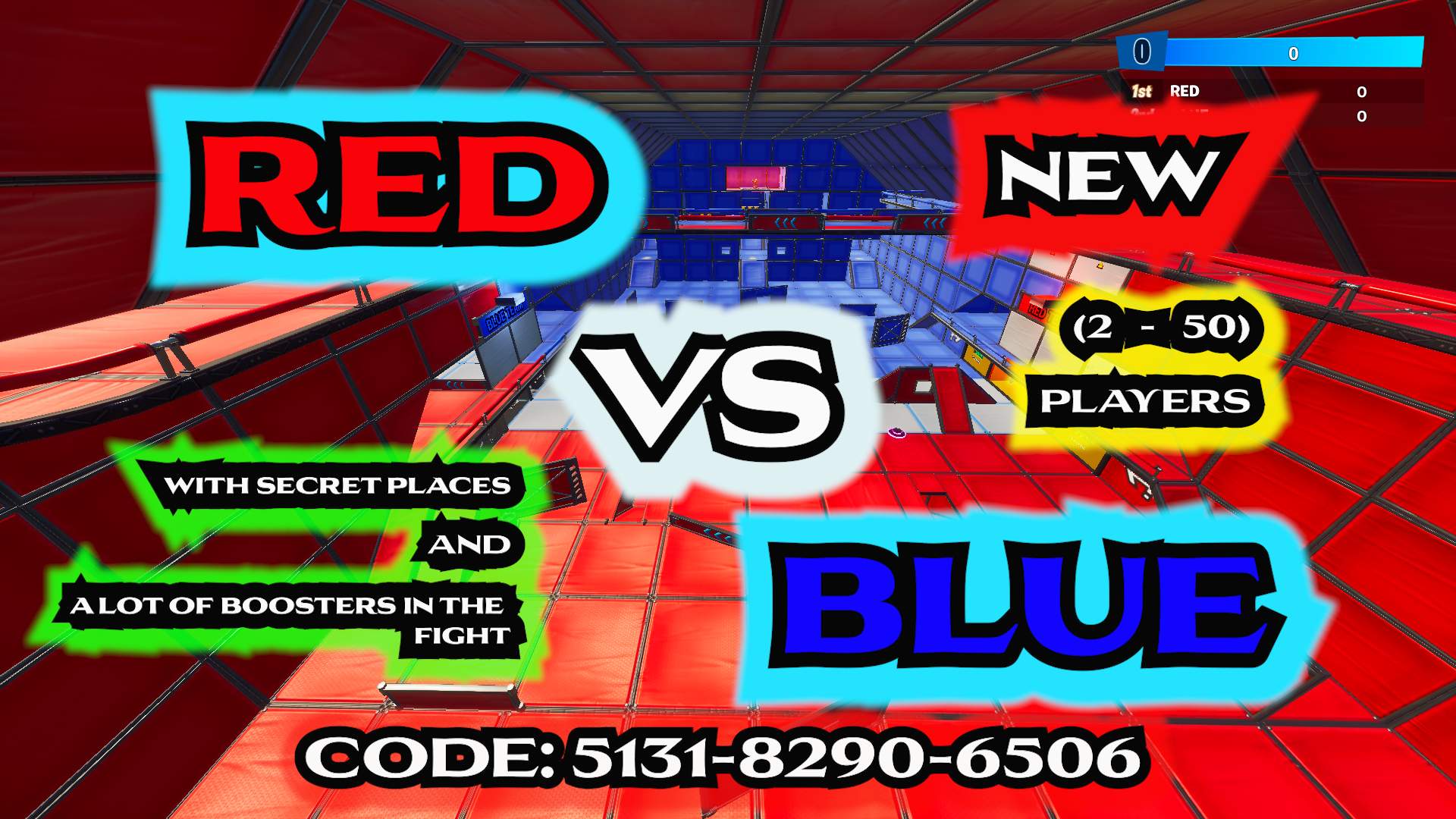 💯🔴RED VS BLUE🔵احمر ضد ازرق مطور