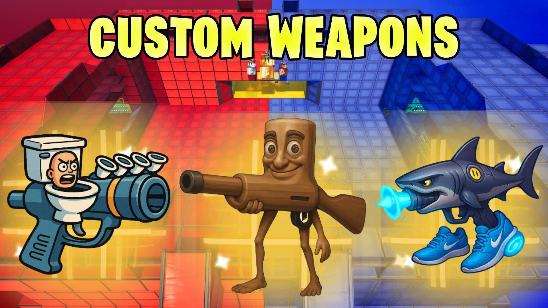 Custom Brainrot Weapons 🔴Red Vs Blue🔵