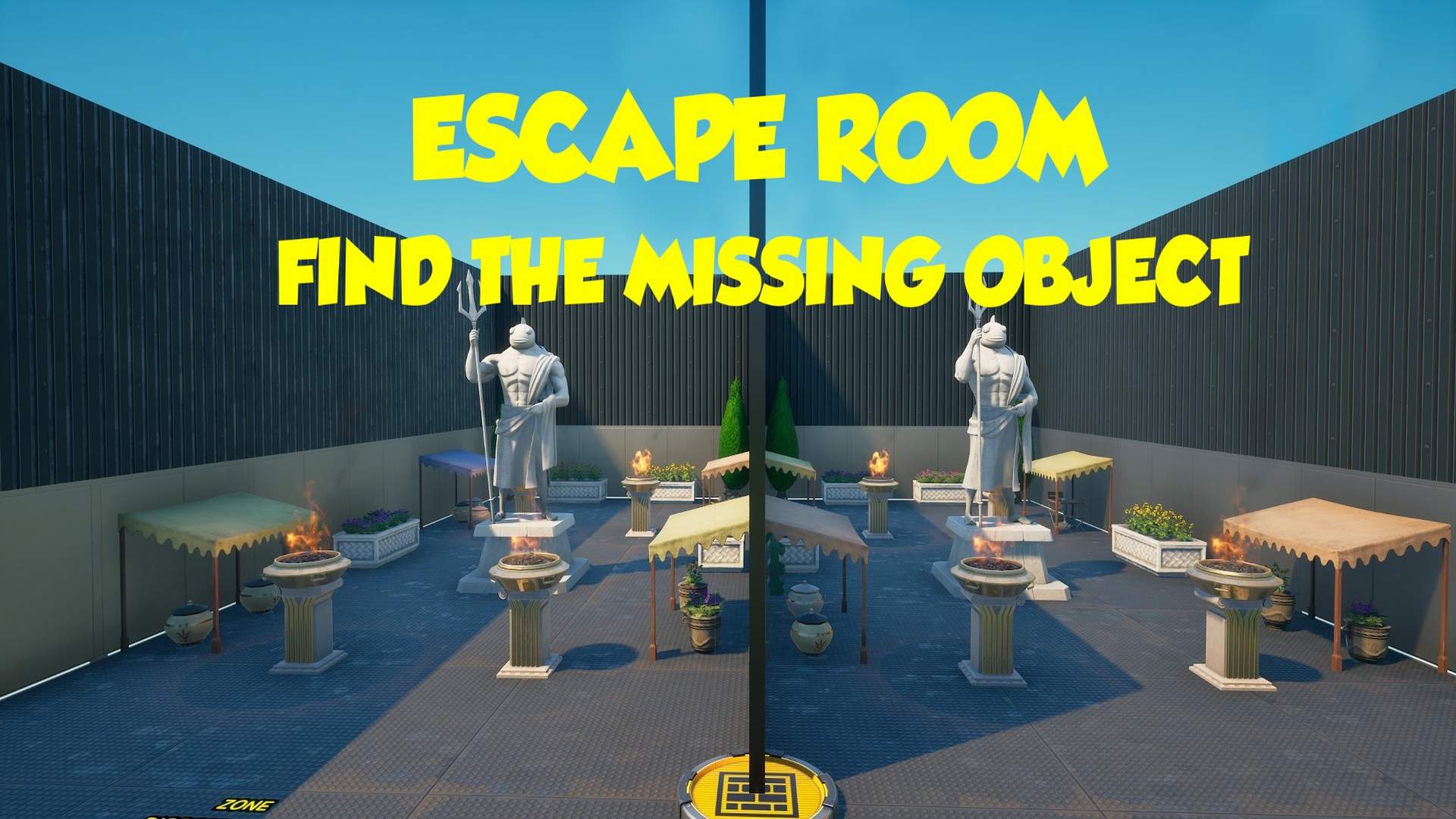 ESCAPE ROOM FIND THE MISSING OBJECT