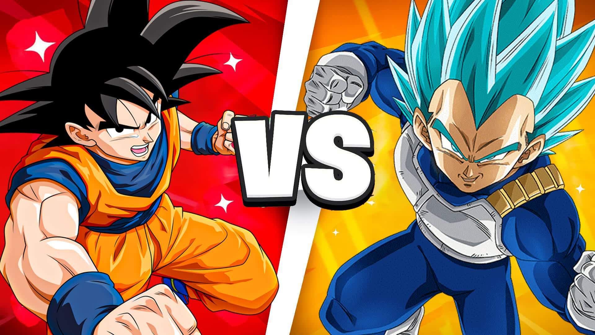 💥 GOKU VS VEGETA ⭐🐉DBZ X FTN🐉
