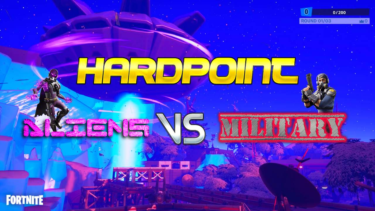 ALIENS VS MILITARY (HARDPOINT)