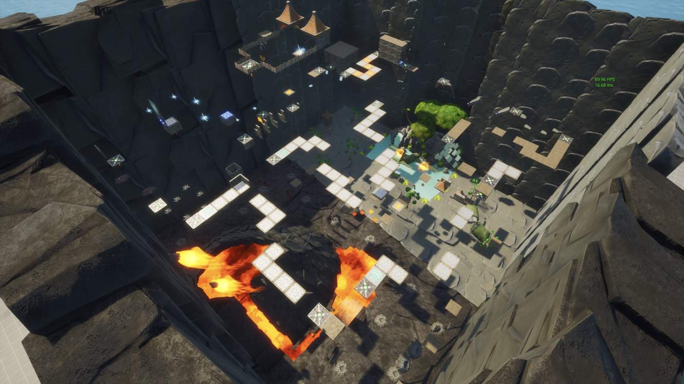 35 LVL VOLCANIC PLANE CRASH DEATHRUN