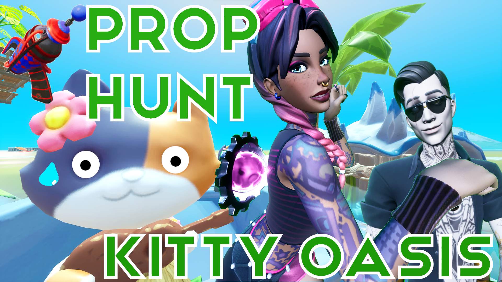🐾🏝️Kitty Oasis Prop Hunt🏝️🐾