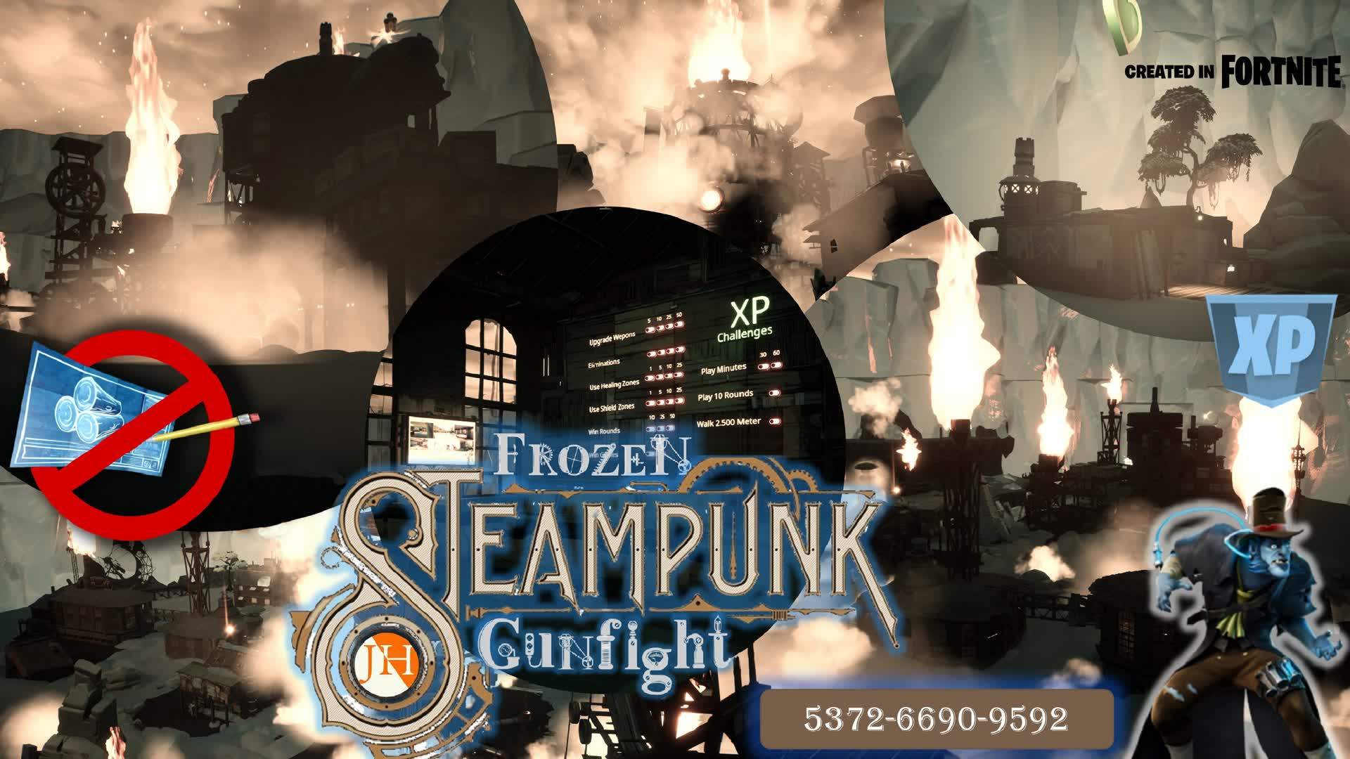 FROZEN STEAMPUNK GUNFIGHT