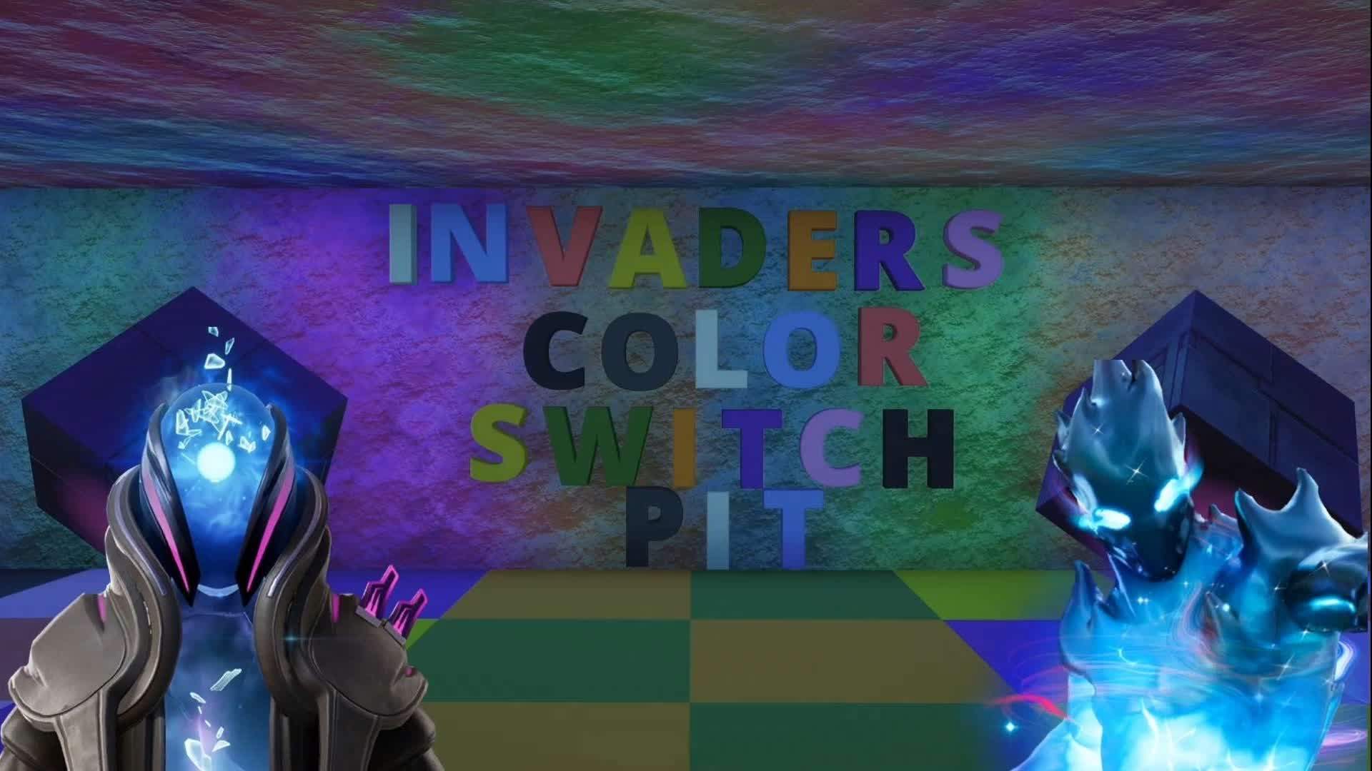 The Invader's Color Switch Pit