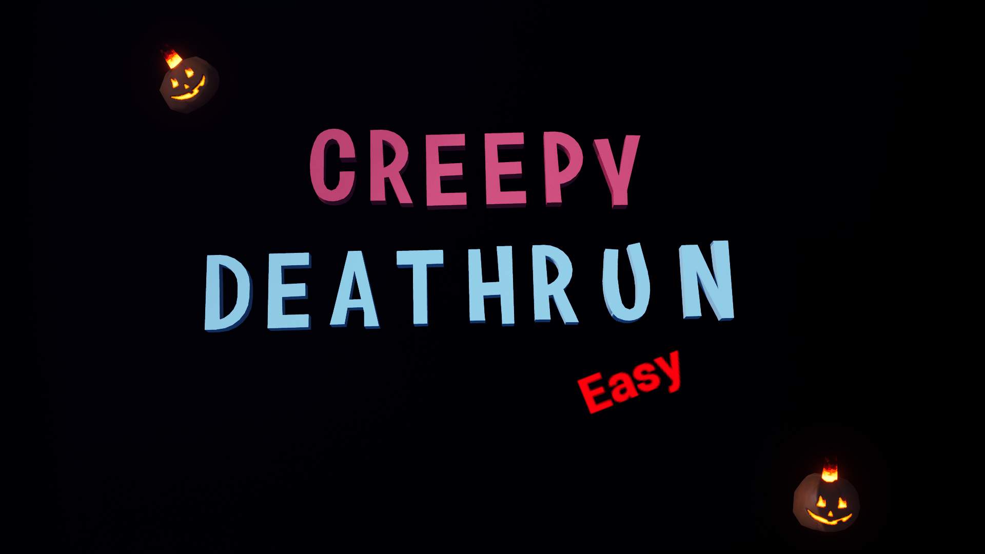 👻 CREEPY EASY DEATHRUN | 50 LEVEL | 🎃