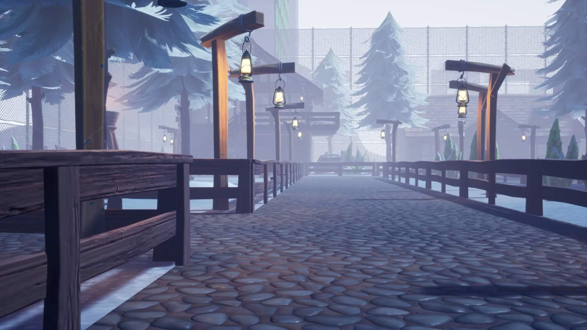 WINTER WOODS HIDE N SEEK MAP!