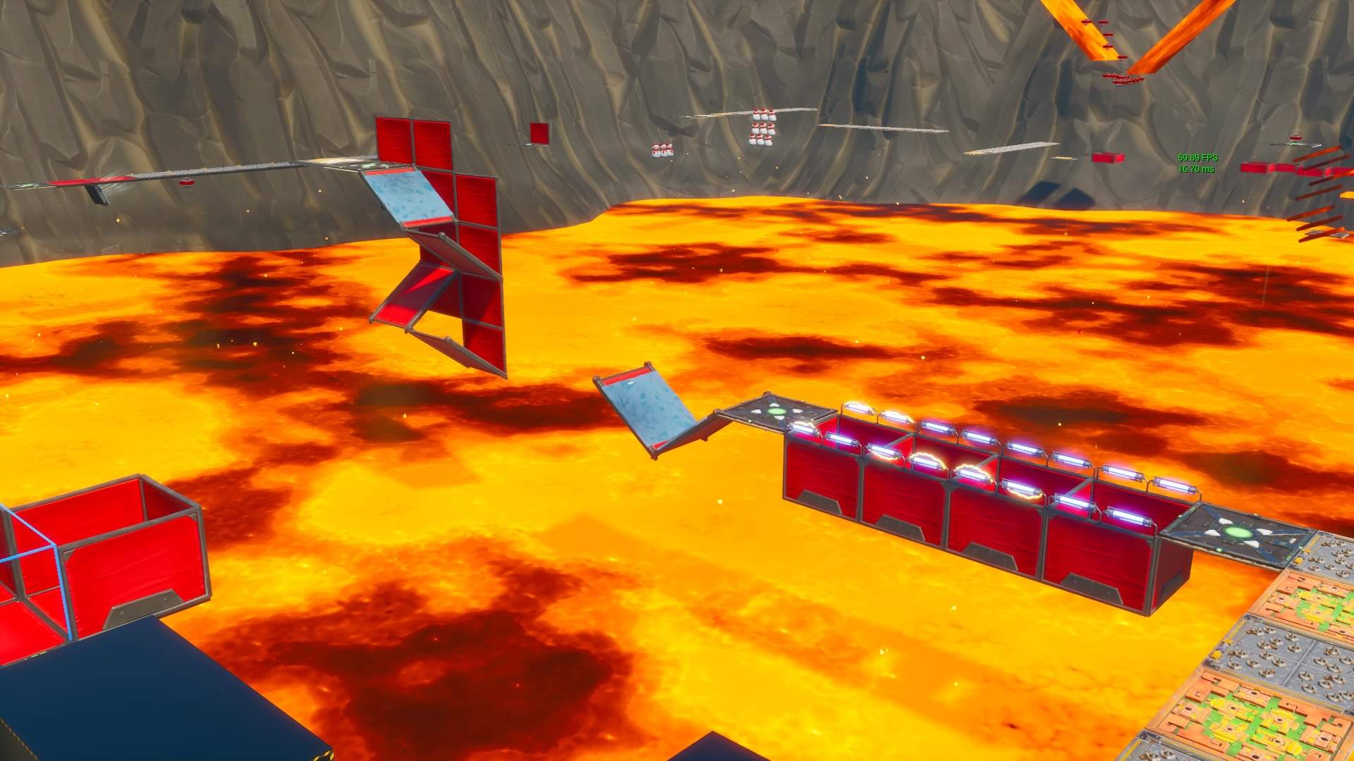 A DEFAULTS LAVA DEATHRUN
