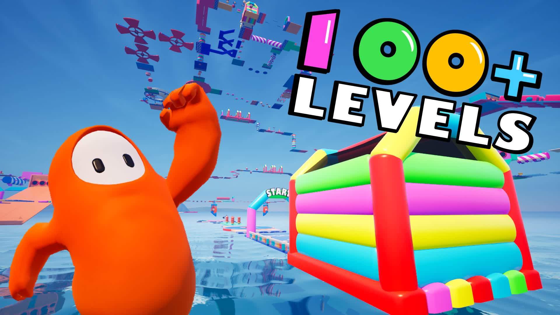 Fall Guys Bouncing Bean Obby