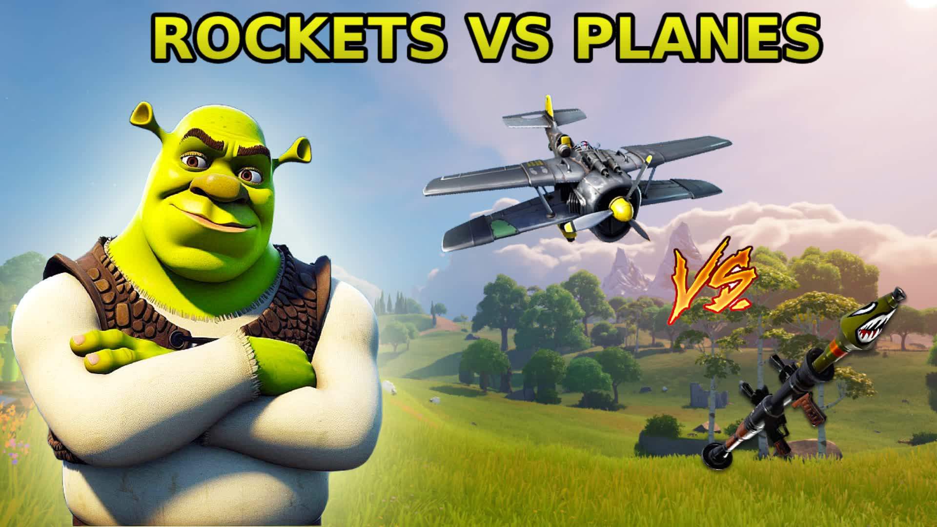 Planes Vs Rockets (Shrek Edition)