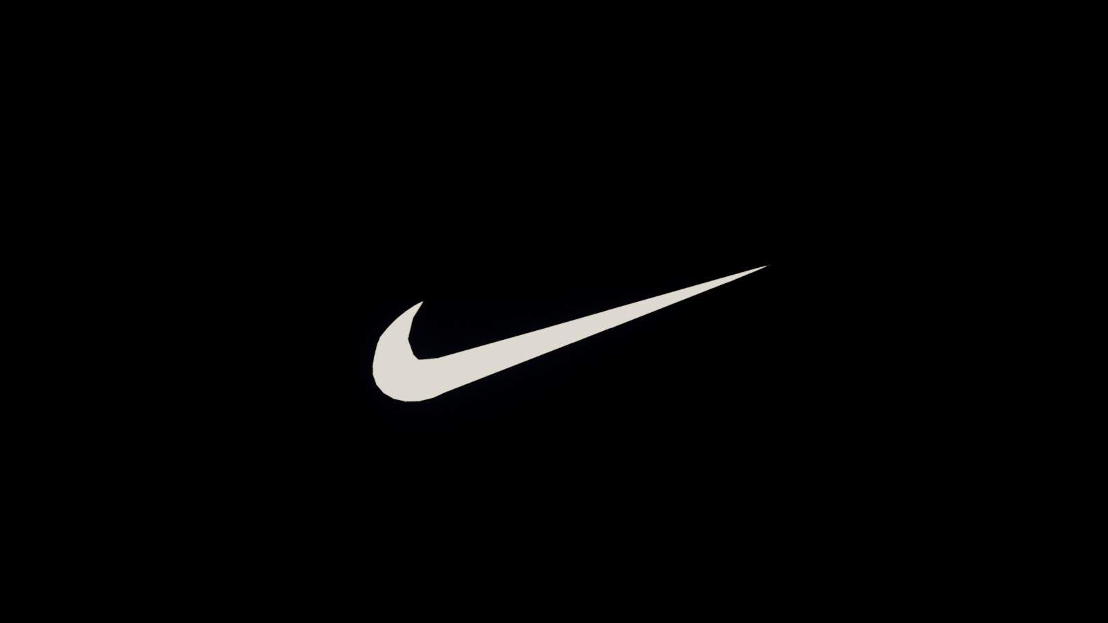 NIKE TICK BLACK BACKGROUND