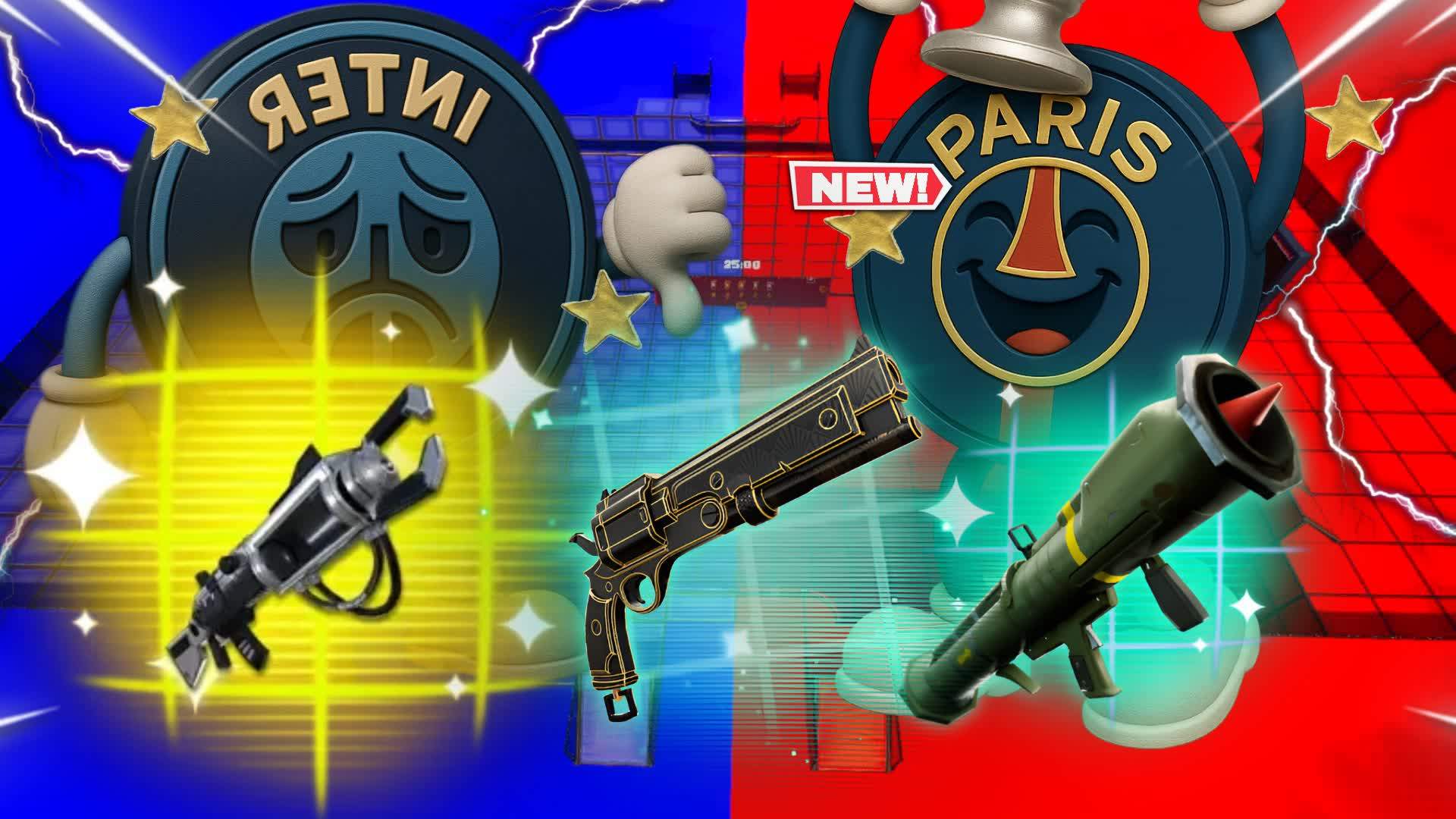 🔴PSG vs INTER🔵 🏆 RED VS BLUE✨