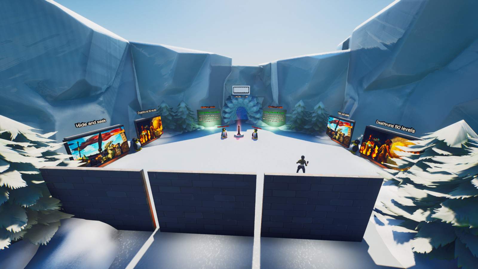 DEATHRUN PENGUIN WINTER 350 LEVELS