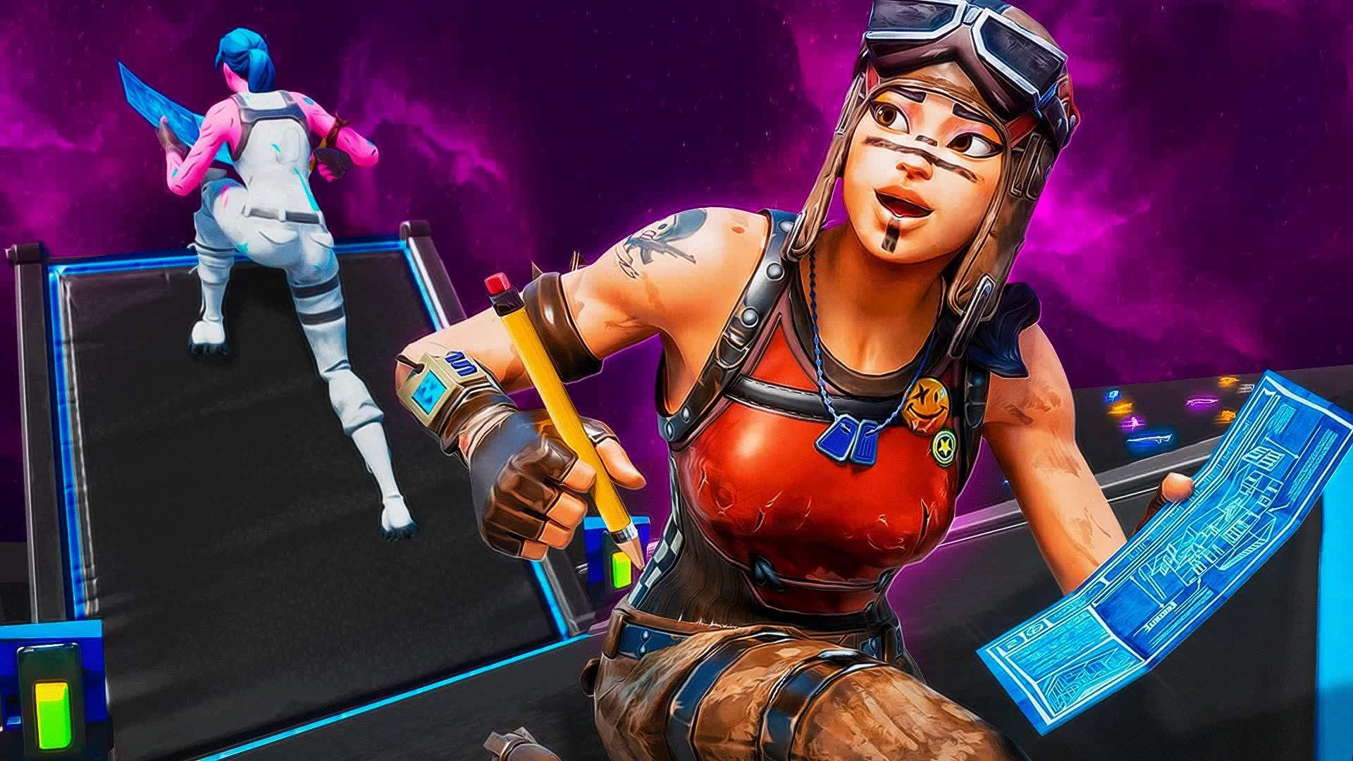 1VS1 CREATIVE BUILD FIGHTS🎯