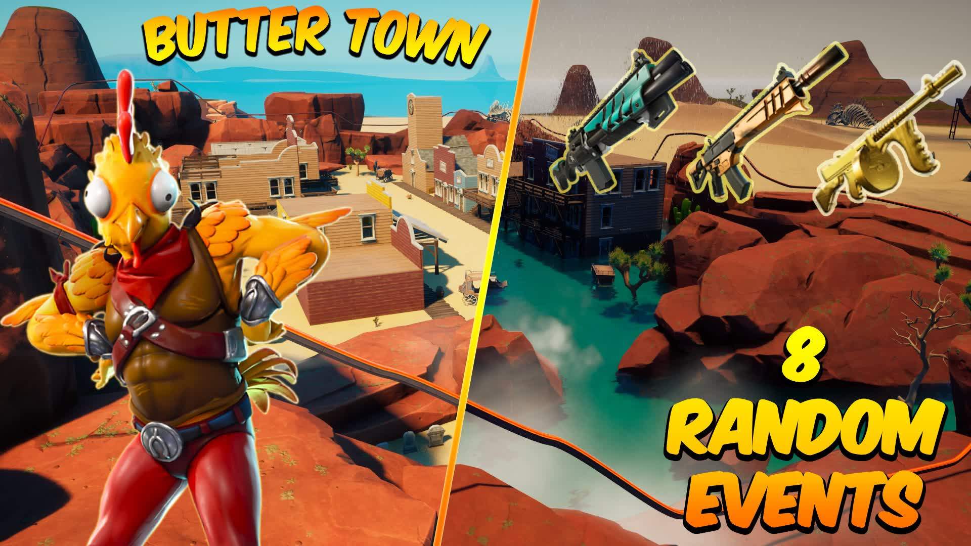 Butter Town - Gun Game