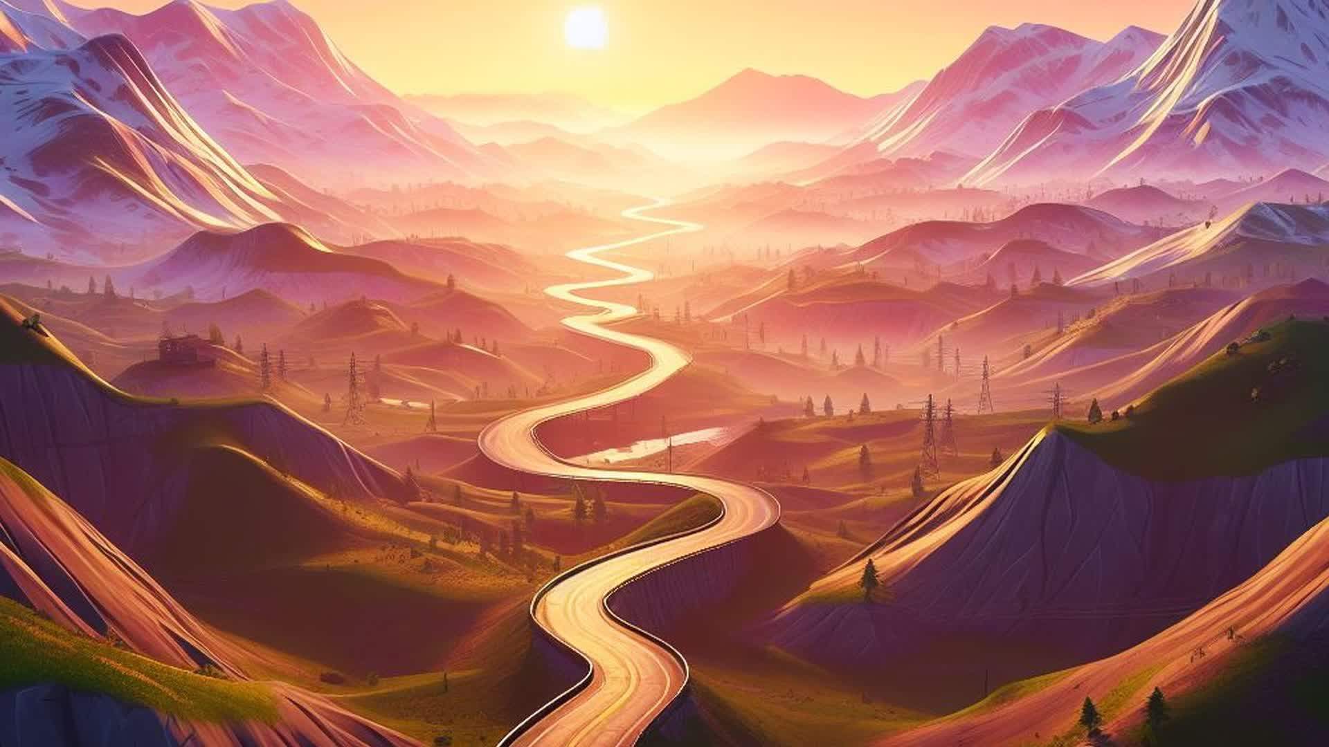 The Long and Winding Road: Sunset Drive