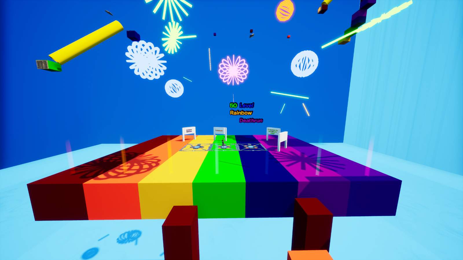 50 LEVEL RAINBOW DEATHRUN 2.0