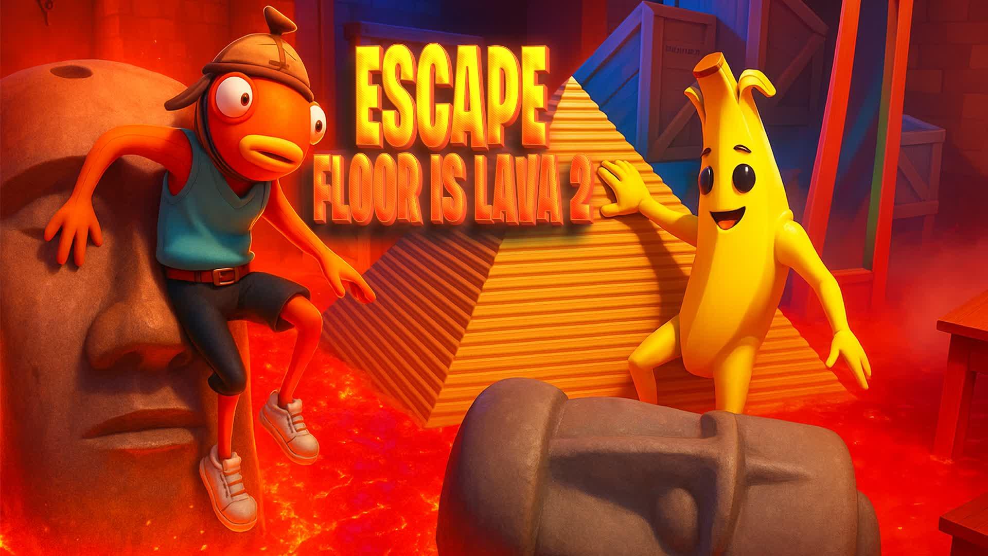 ESCAPE ROOM - FLOOR IS LAVA 2 ๐ฅ