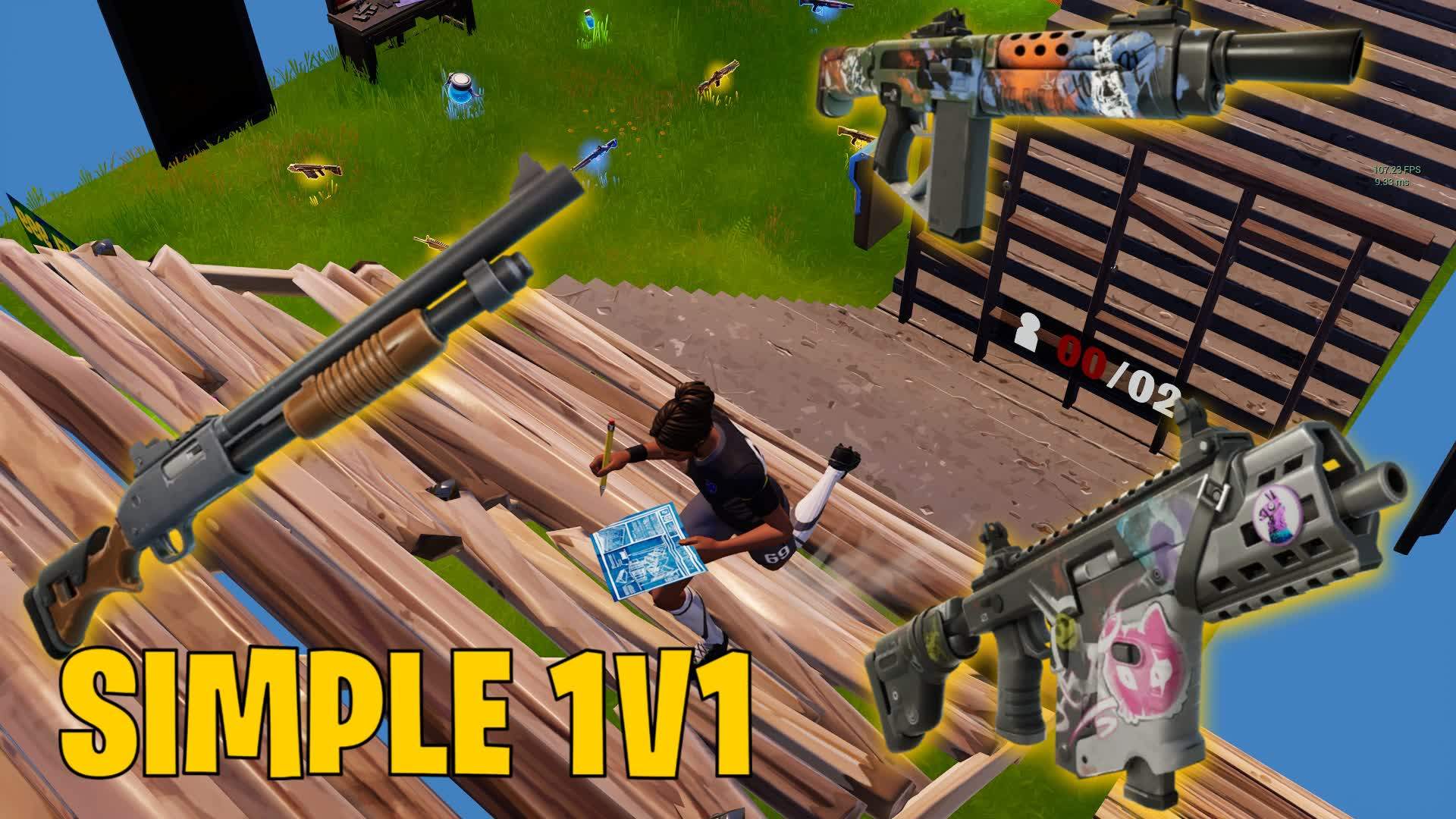 🌟SIMPLE 1V1 | NO TERRAIN