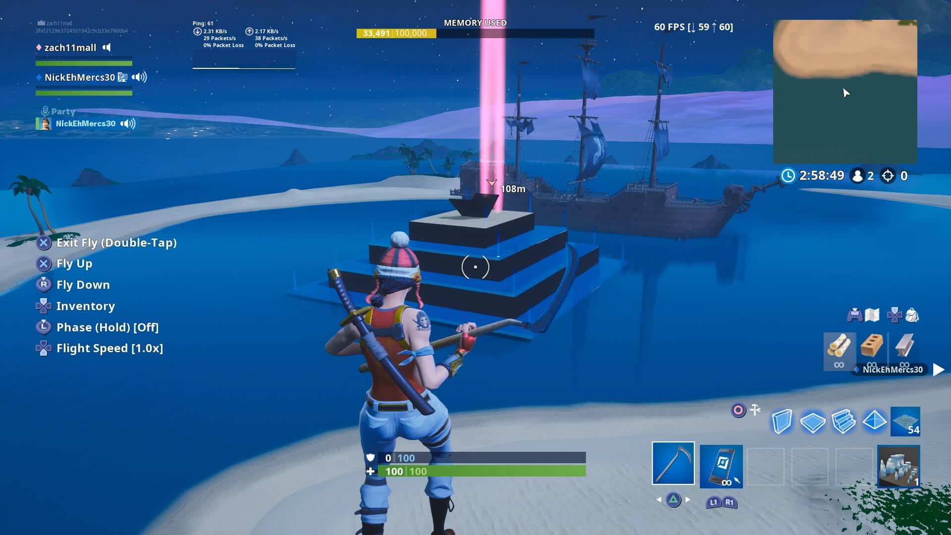 ZACH11MALLS 1V1 ARENA