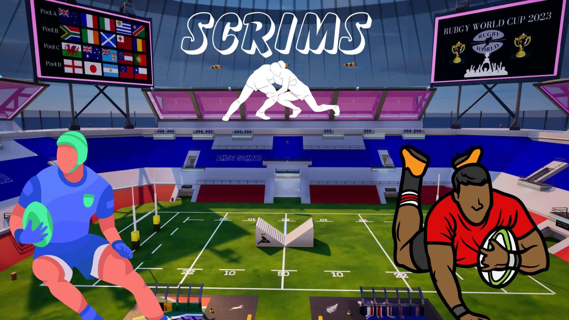 The Rugby World Cup Scrims
