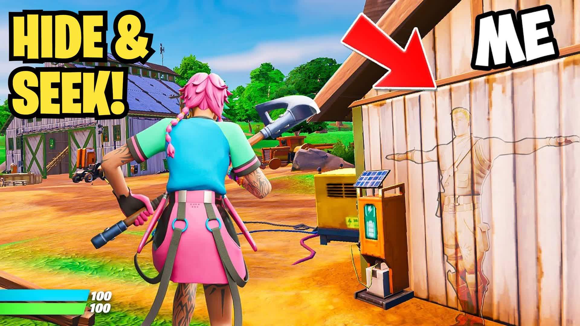 👣 Hide & Seek: Battle Royale Island 🏃