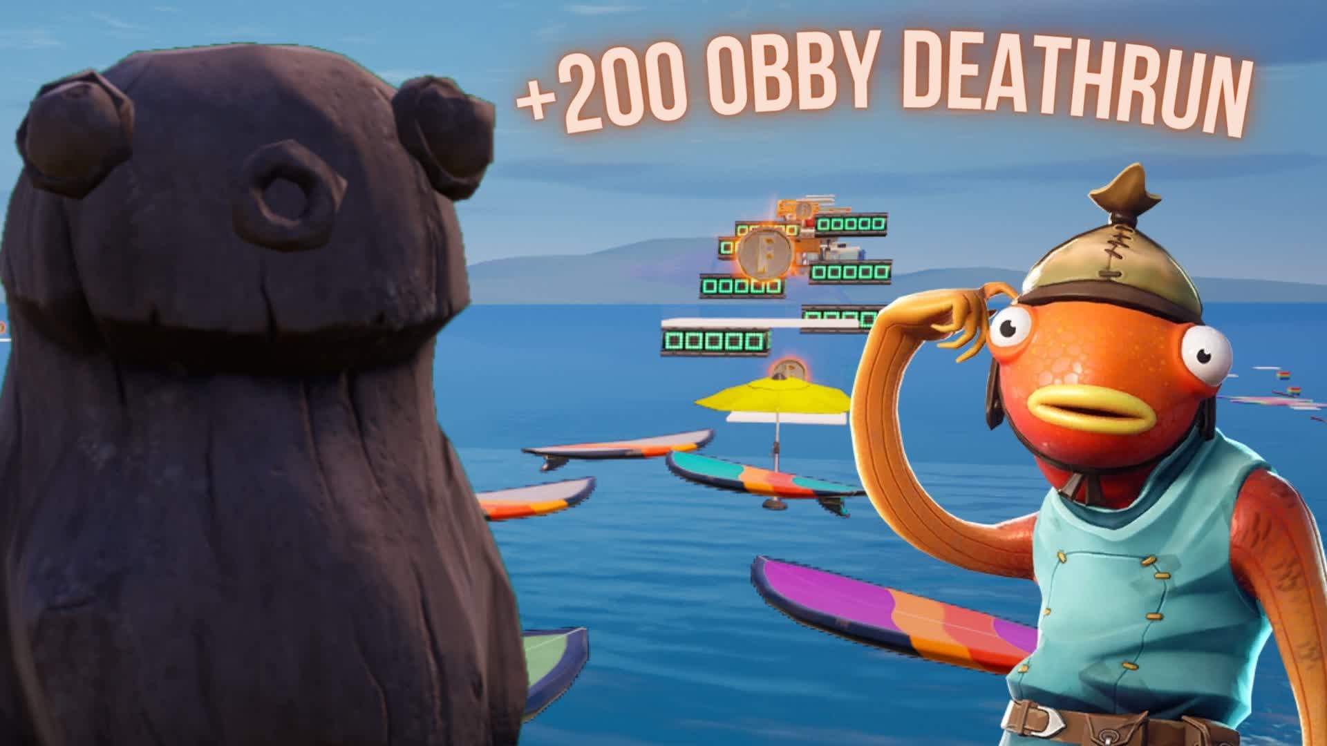 200+ OBBY DEATHRUN 🐟