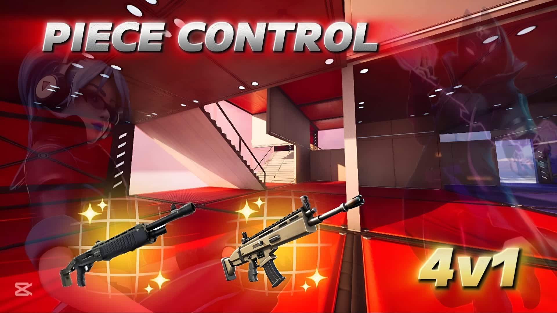 PIECE CONTROL RED VS BLUE 4V1