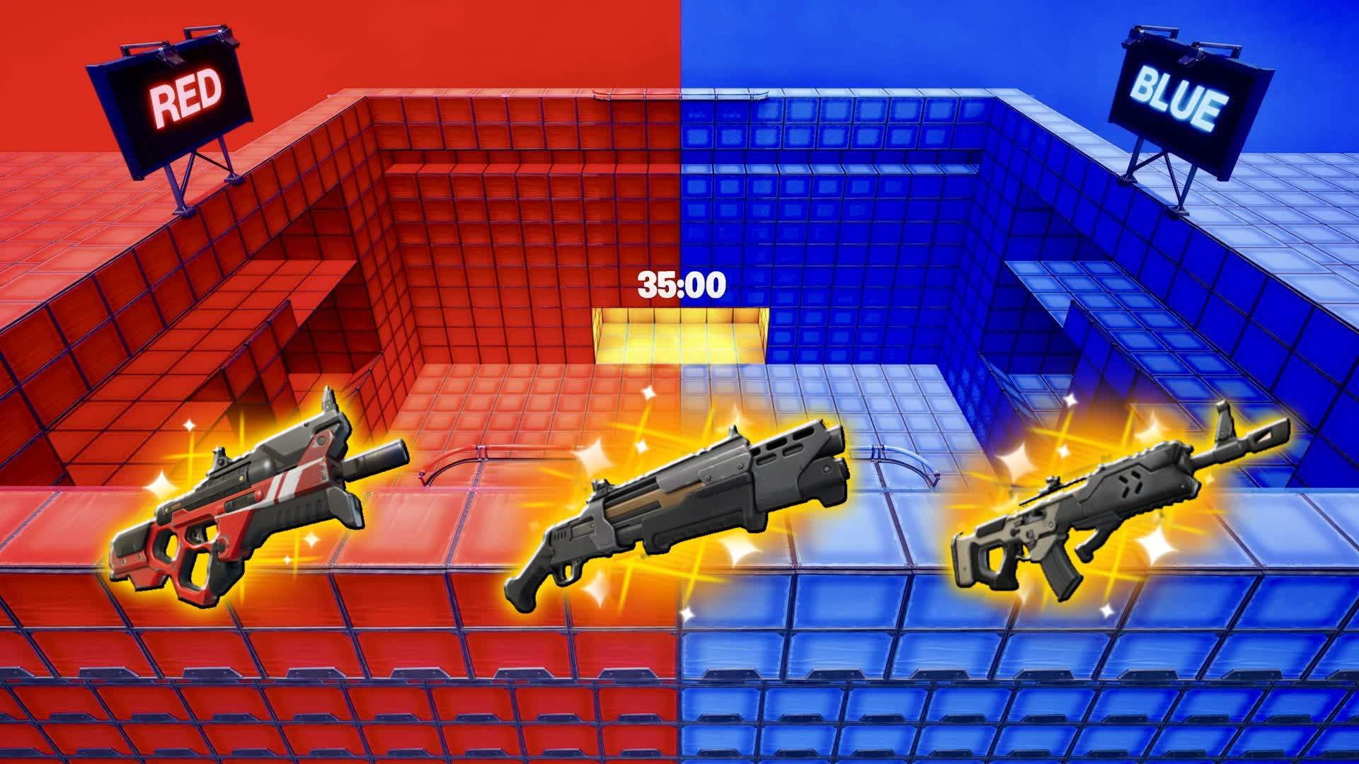 MEGA RED VS BLUE🔴🔵